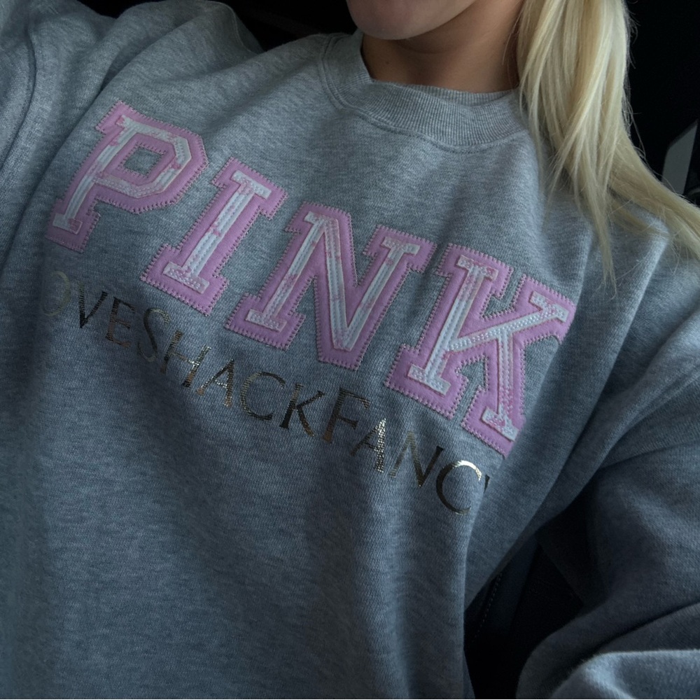 PINK Victoria's Secret  Sweatshirt love shack fancy collab size sold out online